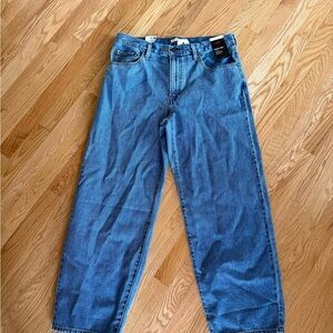 Levi's Baggy Dad Jean size 31 Women's Relaxed Straight Jeans in Blue Denim